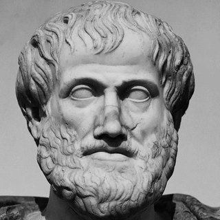 Marble bust of Aristotle